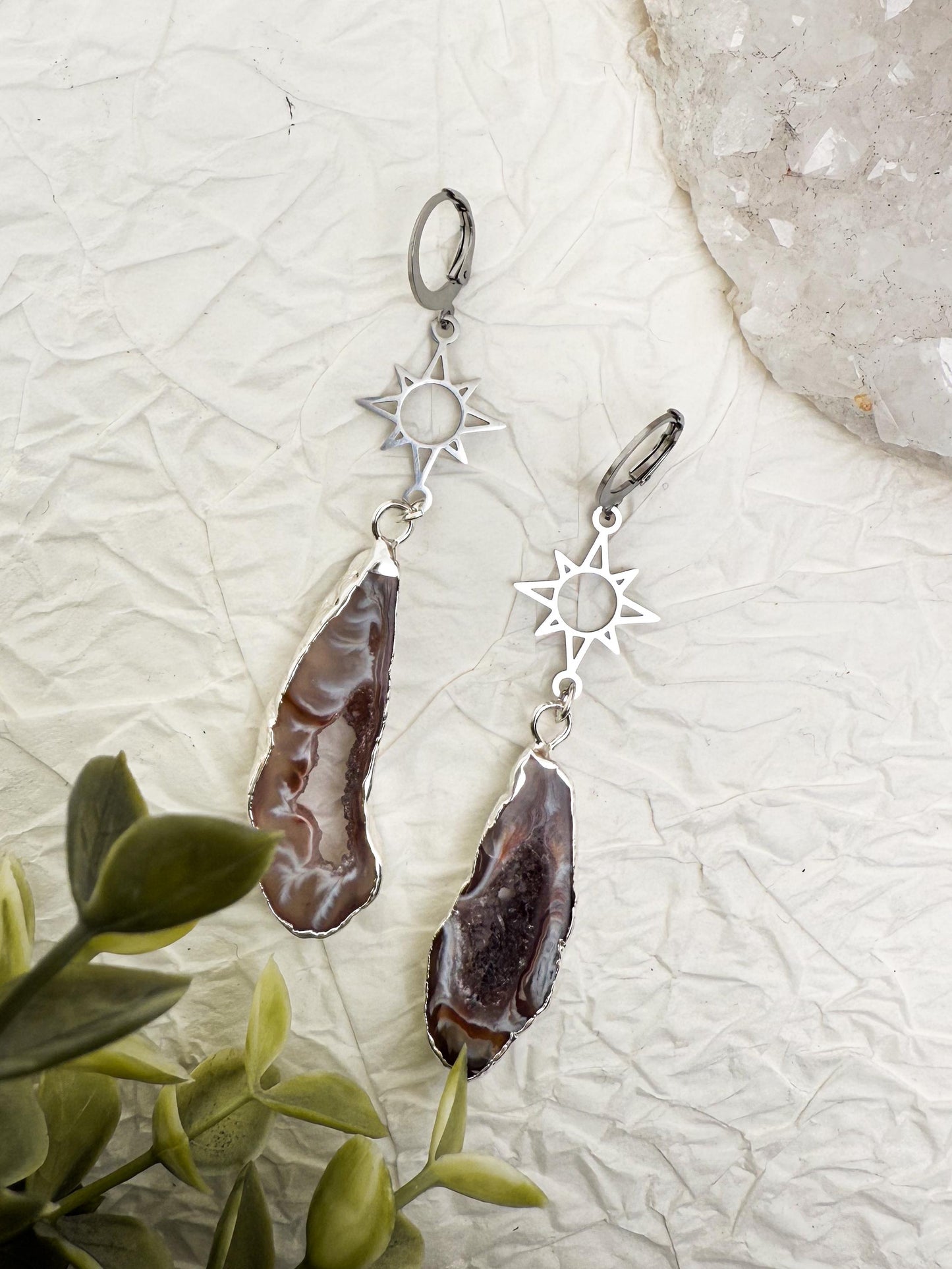 Your own Druzy Dream l Gold und Silber | Achat Drusen