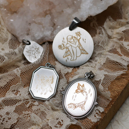 Gravur Sternzeichen | Silber & Gold