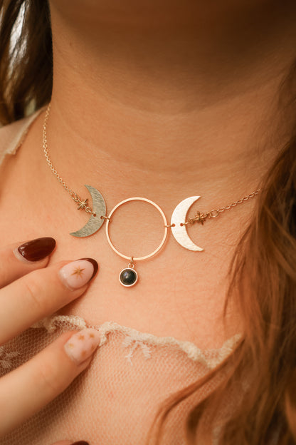 Moonveil Labradorit-Kette | Gold und Silber | Edelstahl