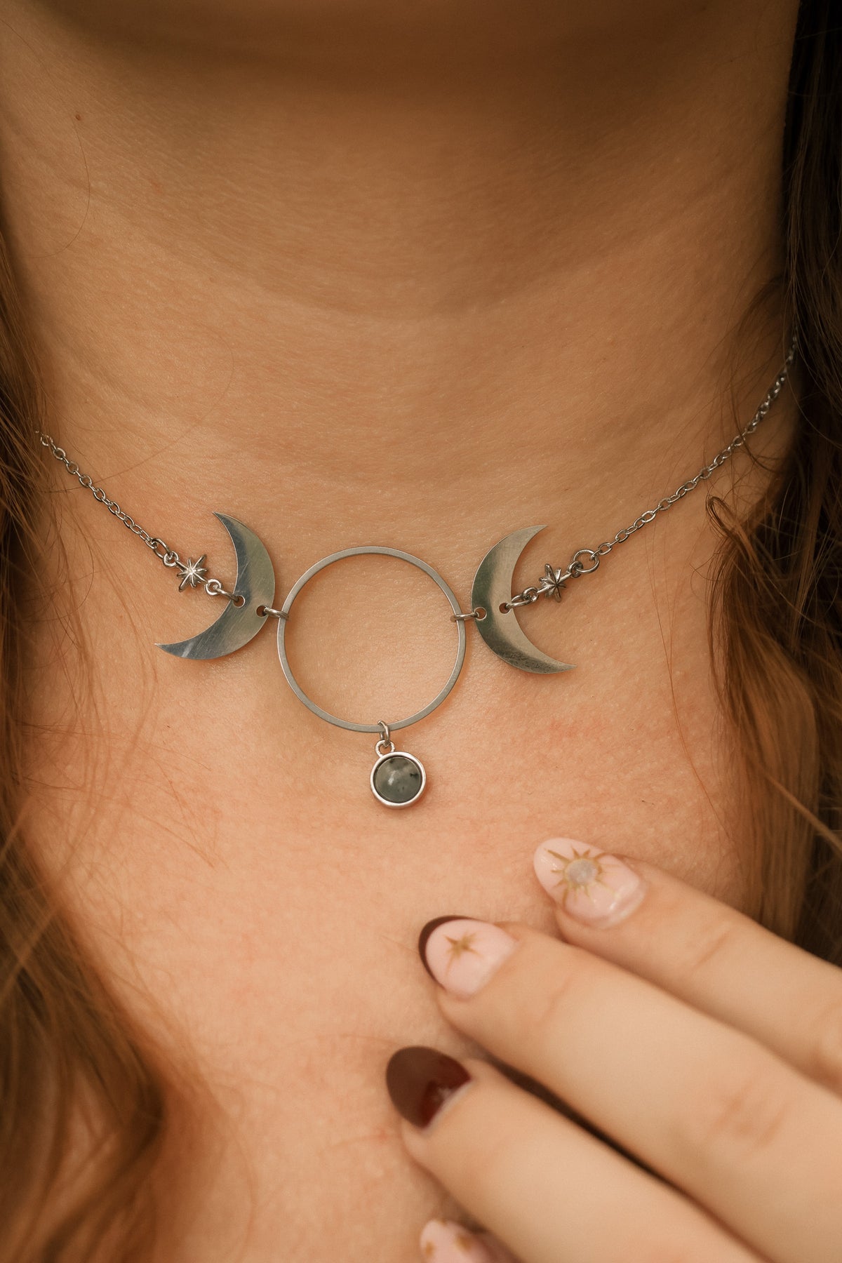Moonveil Labradorit-Kette | Gold und Silber | Edelstahl