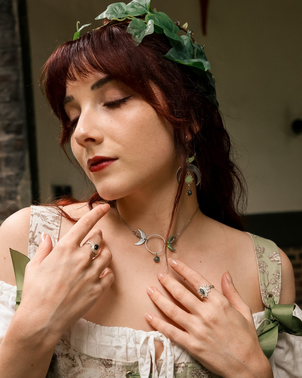 Moonveil Labradorit-Kette | Gold und Silber | Edelstahl