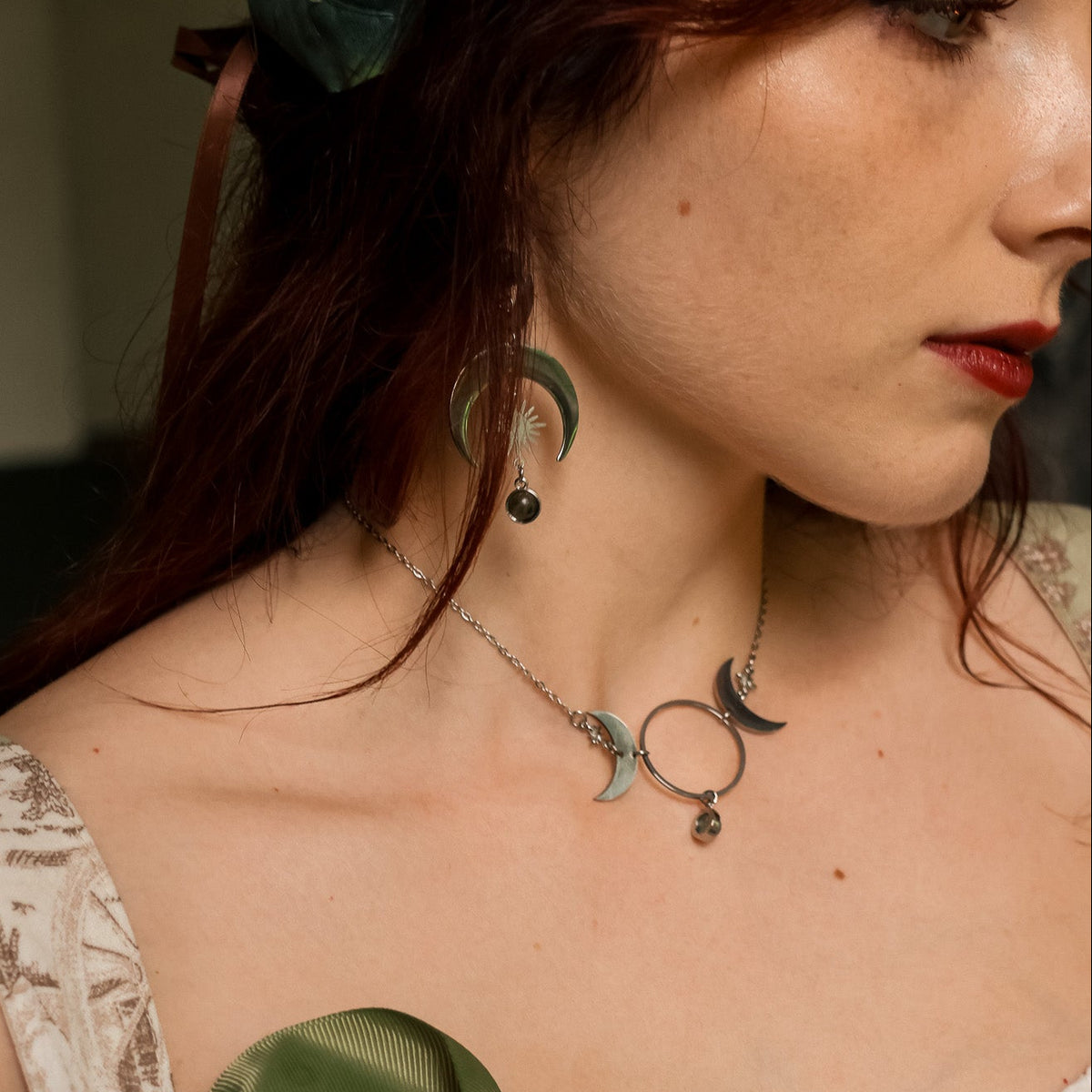 Moonveil Labradorit-Kette | Gold und Silber | Edelstahl