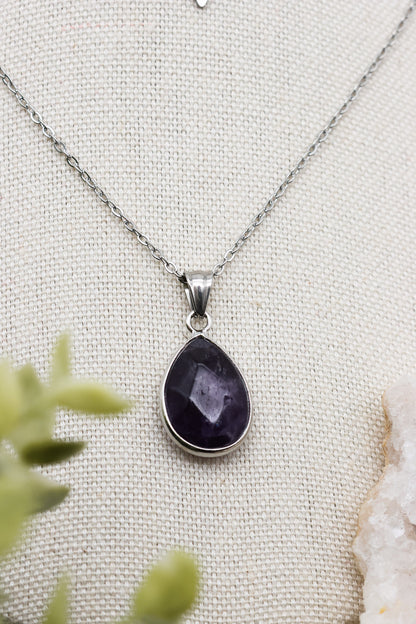 Eternal Night Kette mit Amethyst | Gold & Silber | Edelstahl