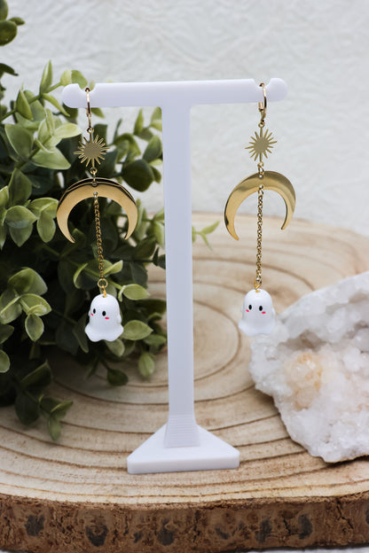 Ghost dancing with the moon - Ohrringe | Gold & Silber | Edelstahl