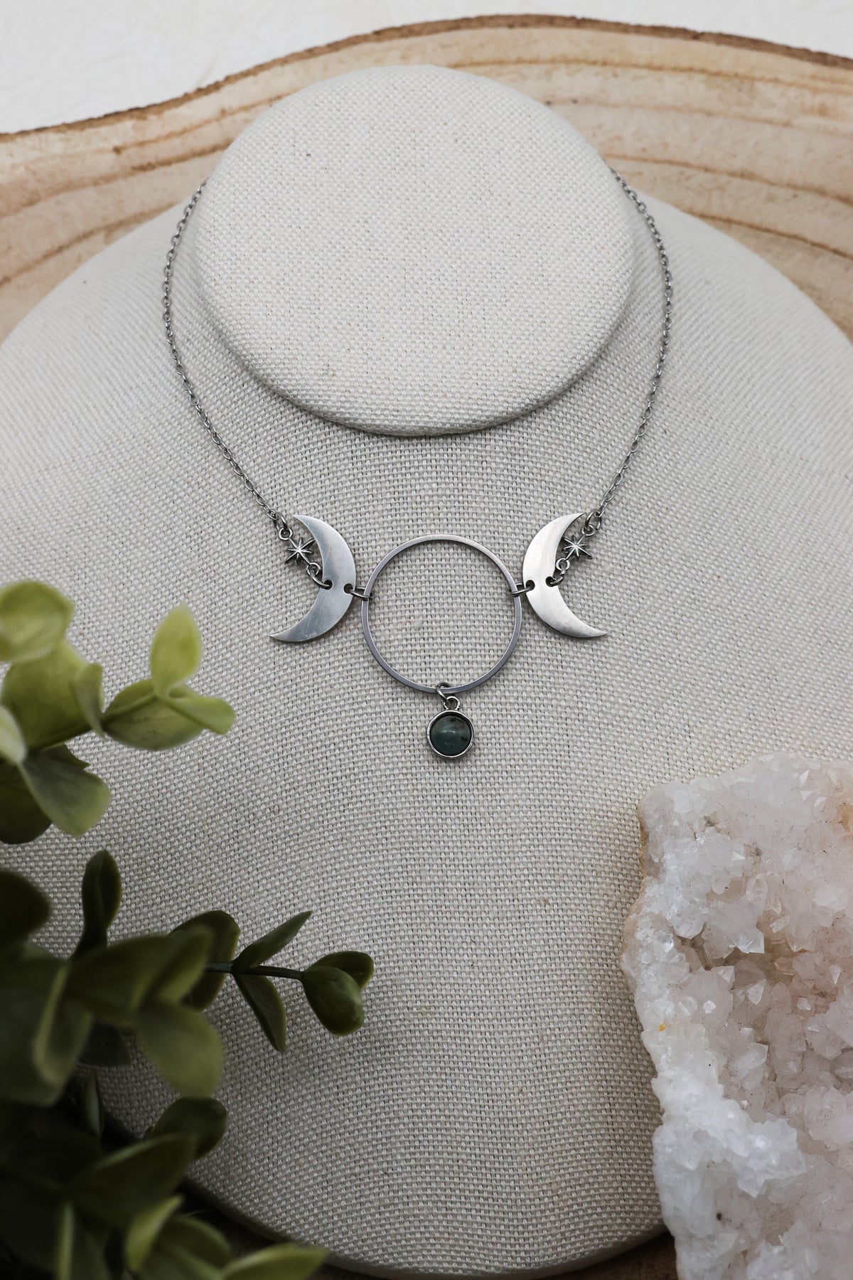 Moonveil Labradorit-Kette | Gold und Silber | Edelstahl