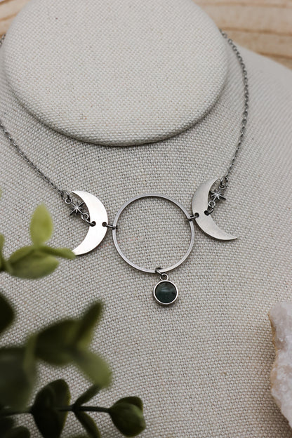 Moonveil Labradorit-Kette | Gold und Silber | Edelstahl