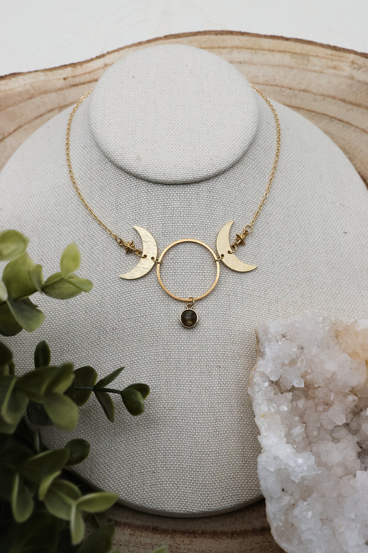 Moonveil Labradorit-Kette | Gold und Silber | Edelstahl