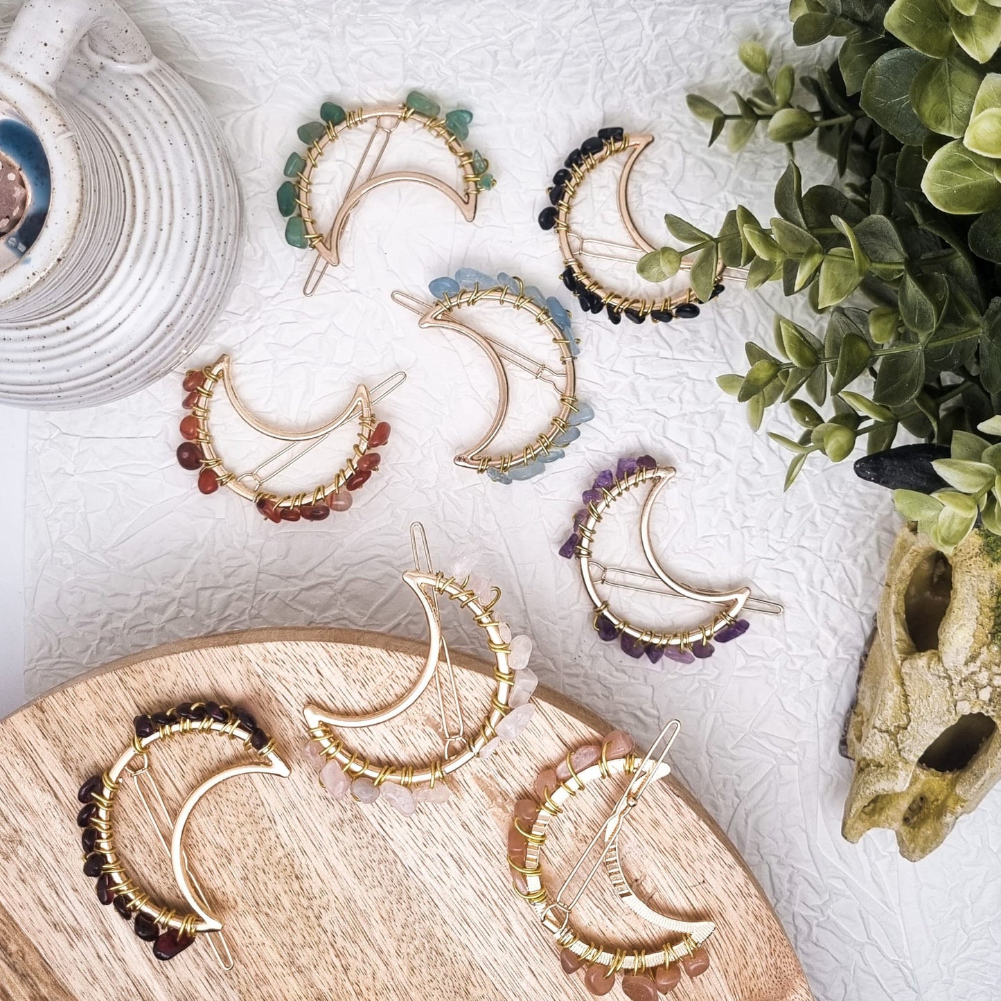 Haarnadeln / Gewandnadeln mit Edelsteinen | Gold & Silber