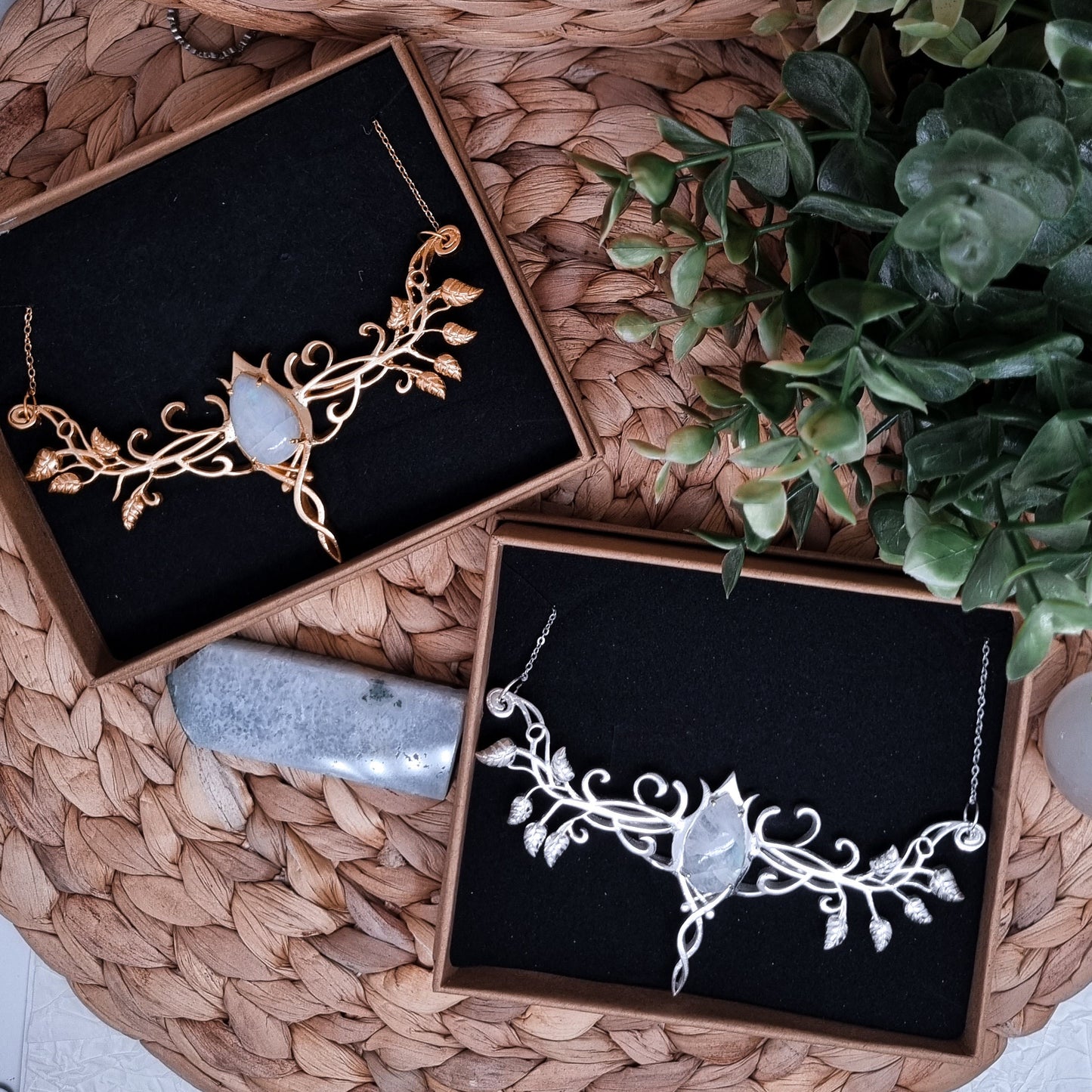 The goddess of witches necklace | Silber & Gold | Edelstahl