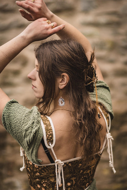 Your own Druzy Dream l Gold und Silber | Achat Drusen