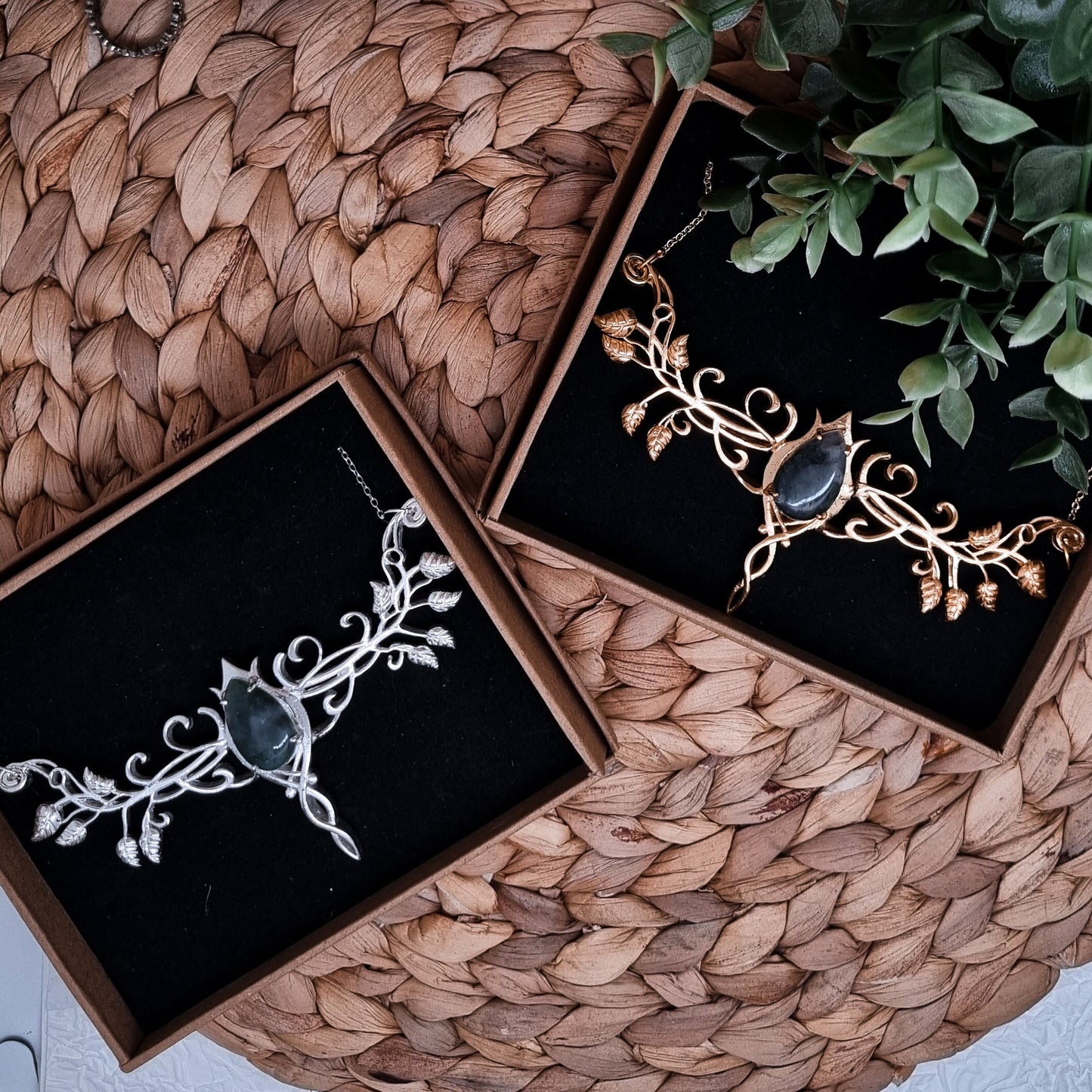 The goddess of witches necklace | Silber & Gold | Edelstahl