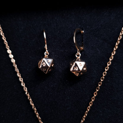 Edles Dungeons and Dragons Schmuck Set | Gold & SILBER