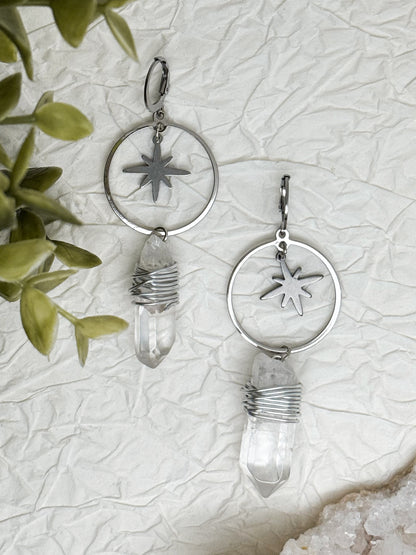 Spirit of the polarstar l Silber & Gold | Bergkristall Spitzen