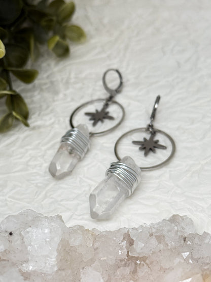 Spirit of the polarstar l Silber & Gold | Bergkristall Spitzen