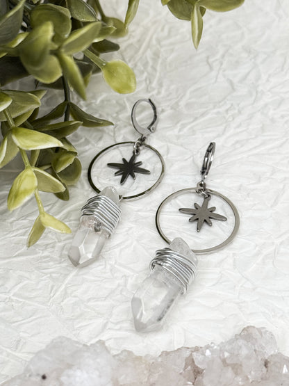 Spirit of the polarstar l Silber & Gold | Bergkristall Spitzen