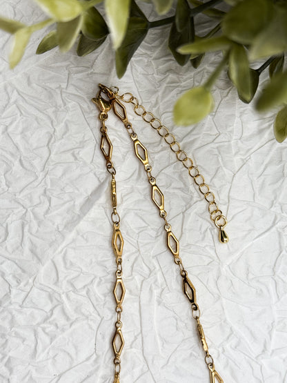 Magical fairy wings Mondstein Kette | Gold und Silber | Edelstahl