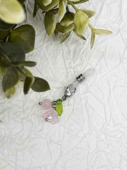 Brillen-Anhänger Blumen | Gold & Silber