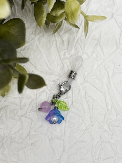 Brillen-Anhänger Blumen | Gold & Silber