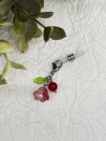 Brillen-Anhänger Blumen | Gold & Silber