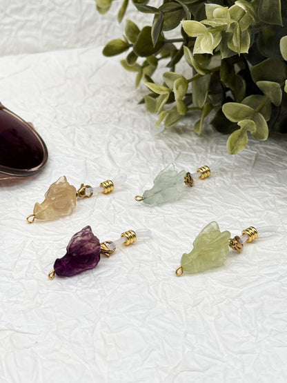 Brillen-Anhänger Drache | Gold & Silber