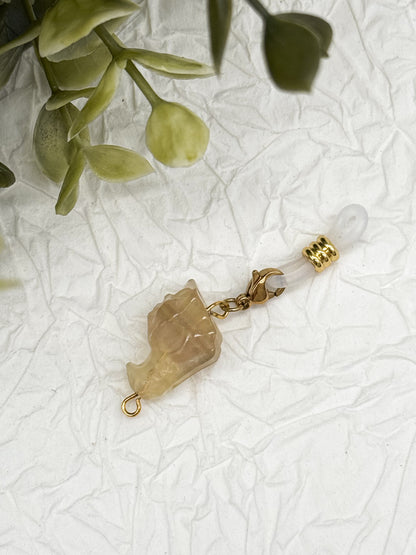 Brillen-Anhänger Drache | Gold & Silber