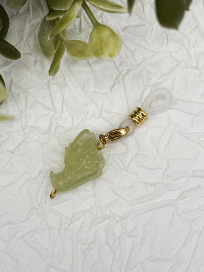 Brillen-Anhänger Drache | Gold & Silber