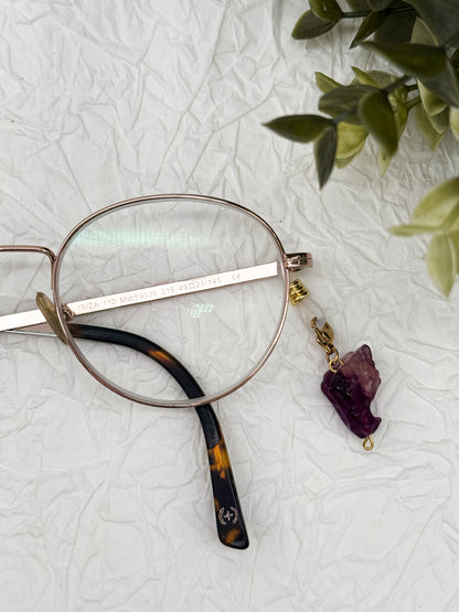 Brillen-Anhänger Drache | Gold & Silber