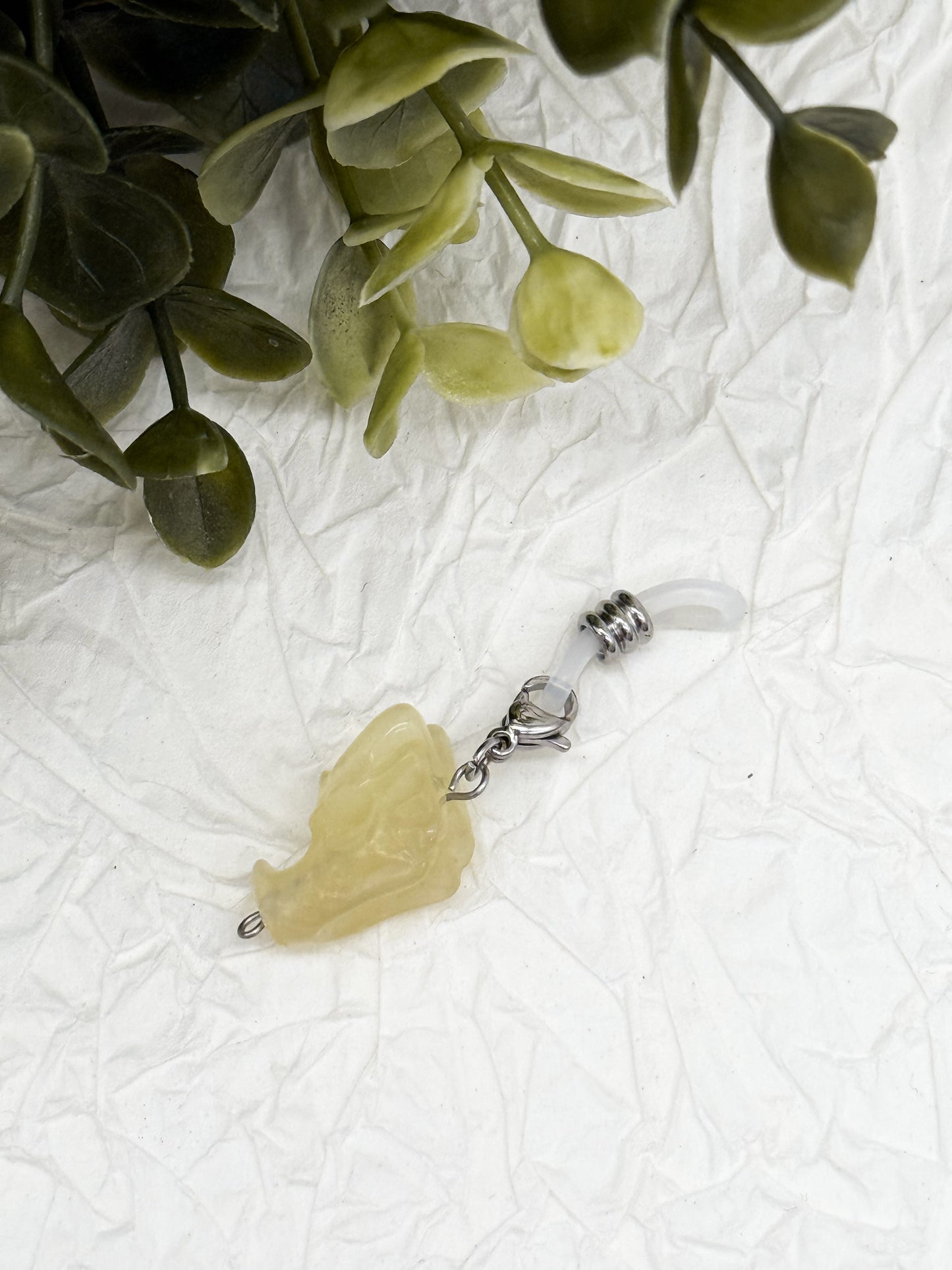 Brillen-Anhänger Drache | Gold & Silber