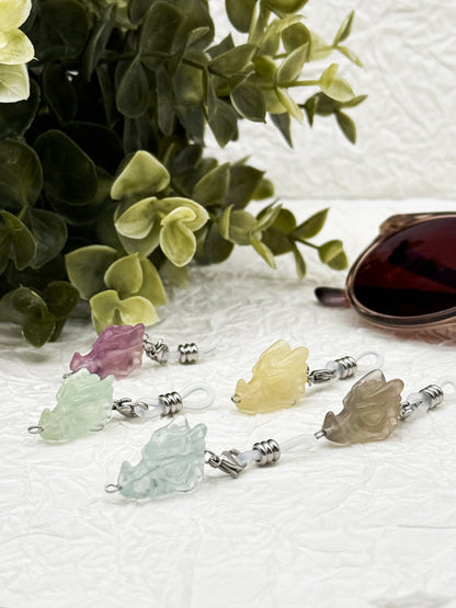 Brillen-Anhänger Drache | Gold & Silber