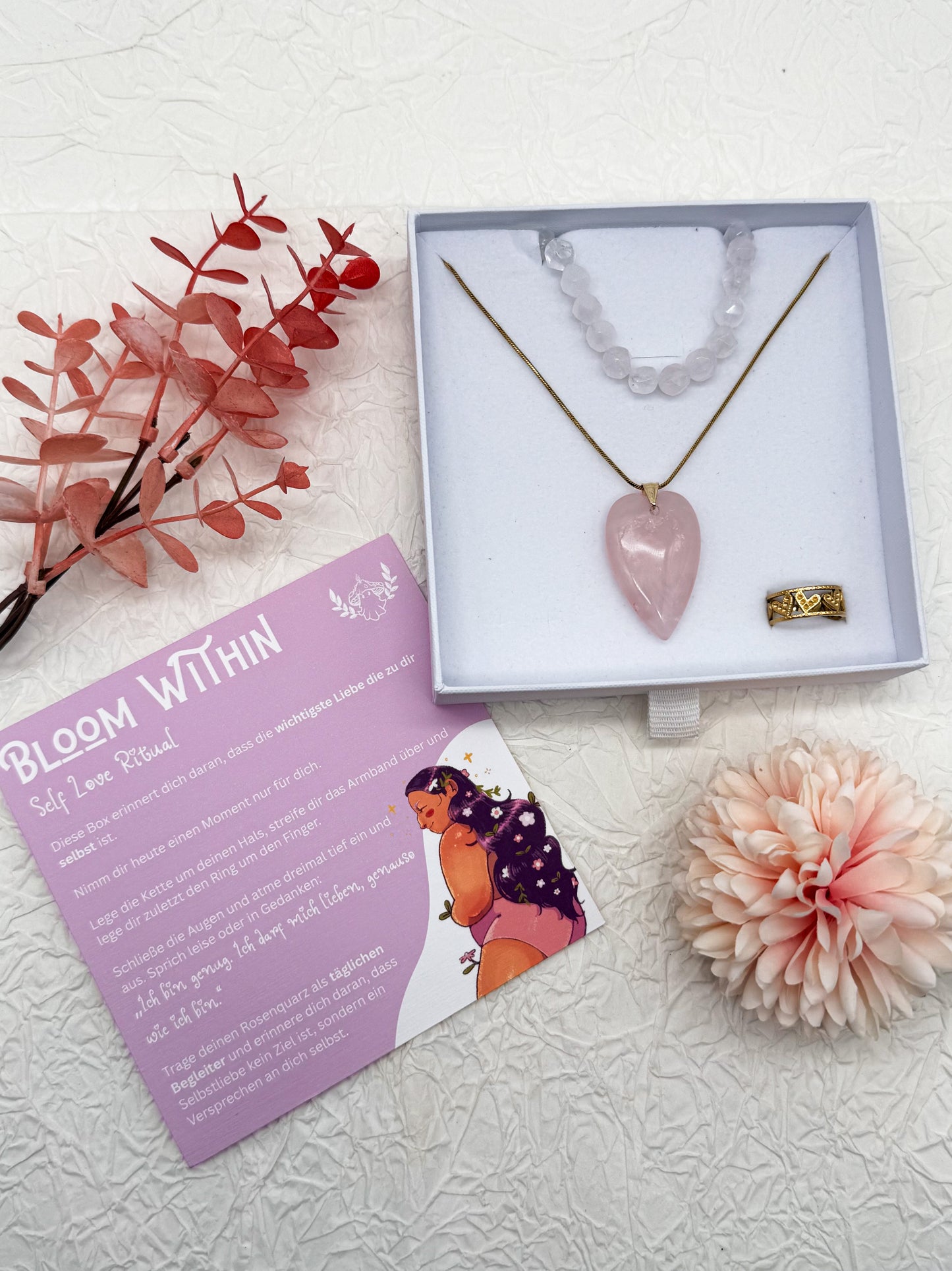 Self Love Ritualbox - Bloom Within | Rosenquarz