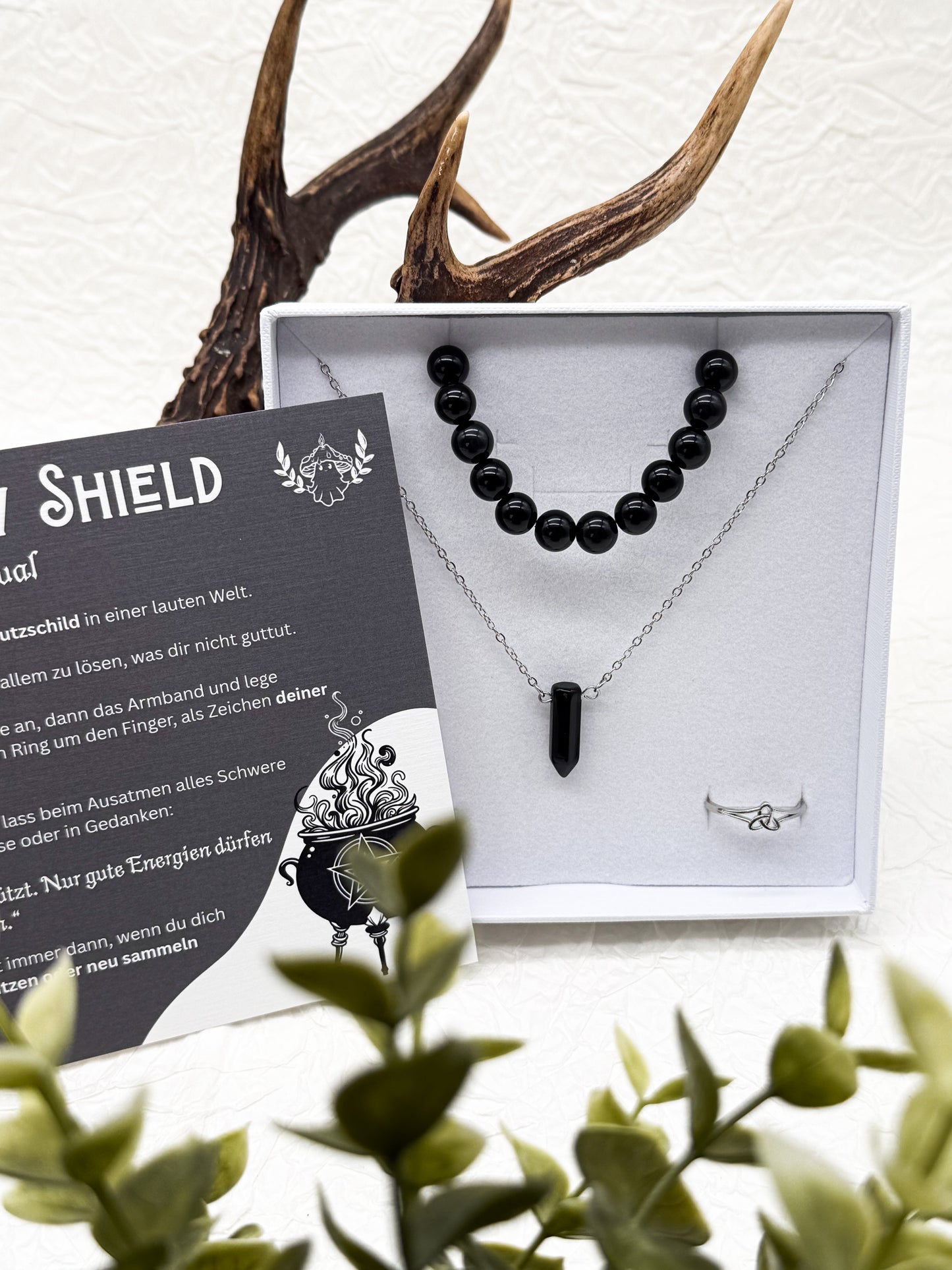 Protection Ritualbox - Shadow Shield | Obsidian