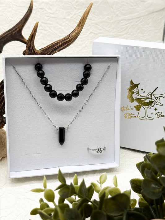 Protection Ritualbox - Shadow Shield | Obsidian