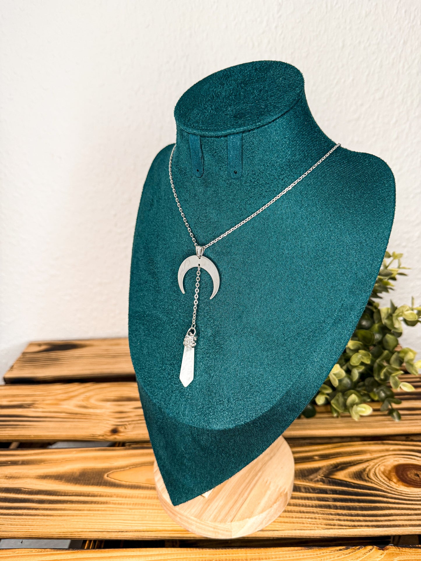 This Witch has Angel Eyes Kette | Bergkristall Kette | Silber oder Gold