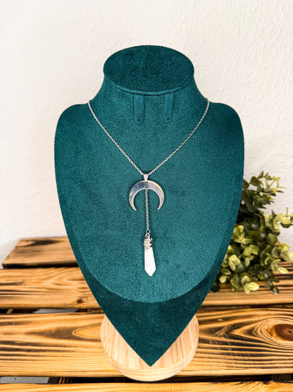 This Witch has Angel Eyes Kette | Bergkristall Kette | Silber oder Gold