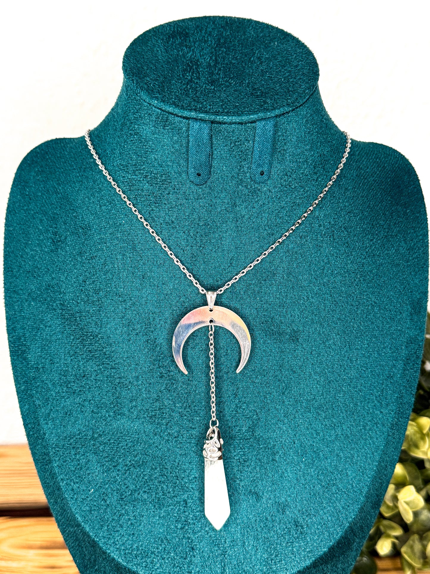 This Witch has Angel Eyes Kette | Bergkristall Kette | Silber oder Gold