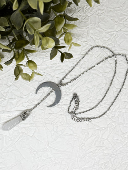 This Witch has Angel Eyes Kette | Bergkristall Kette | Silber oder Gold