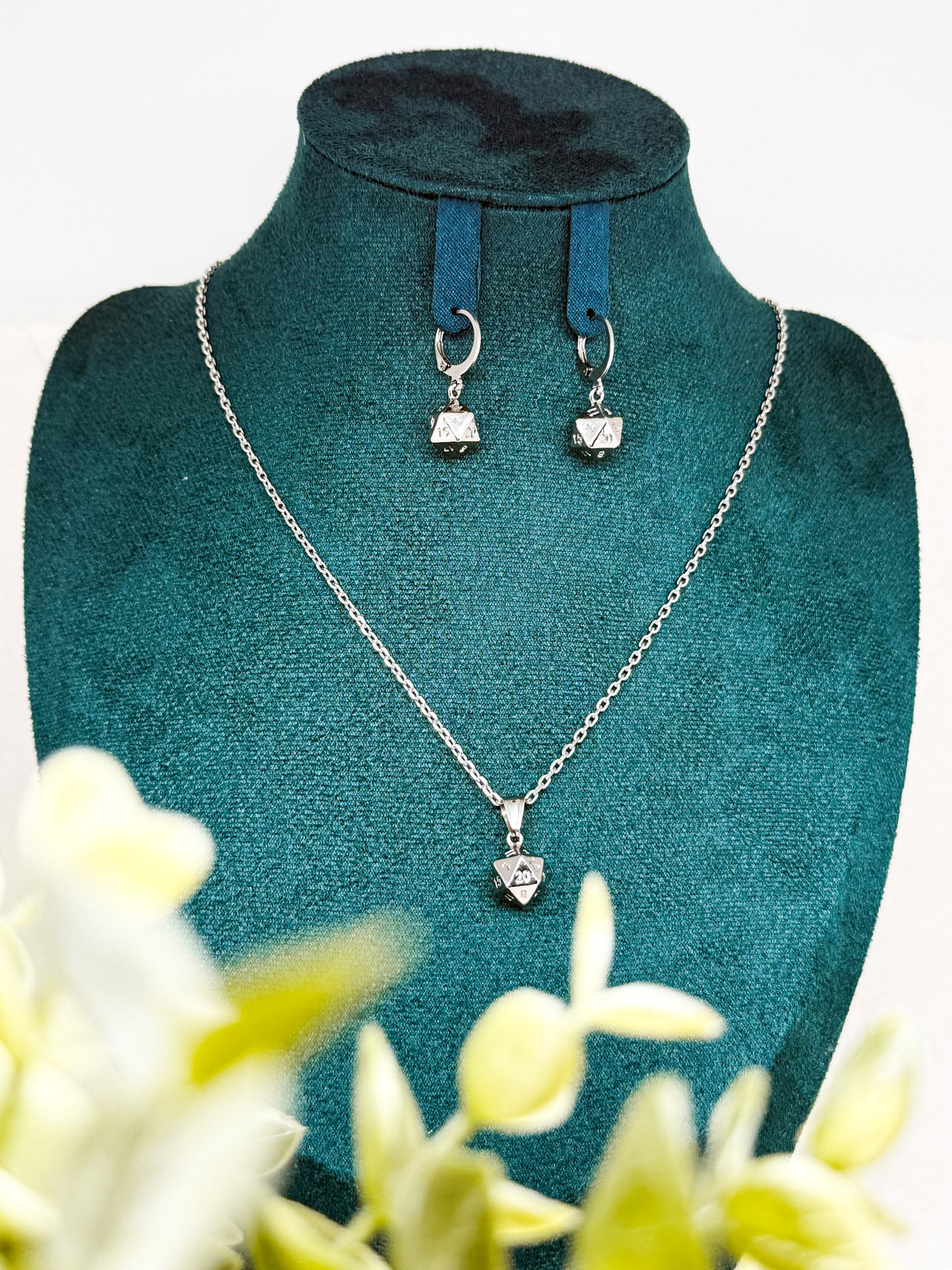 Edles Dungeons and Dragons Schmuck Set | Gold & SILBER