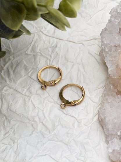 Ohrring Zubehör Verschluss | Gold & Silber | Edelstahl