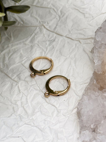 Ohrring Zubehör Verschluss | Gold & Silber | Edelstahl