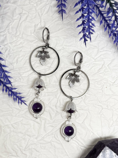 Fairy in lilac shine Amethyst Ohrringe | Gold & Silber | Edelstahl