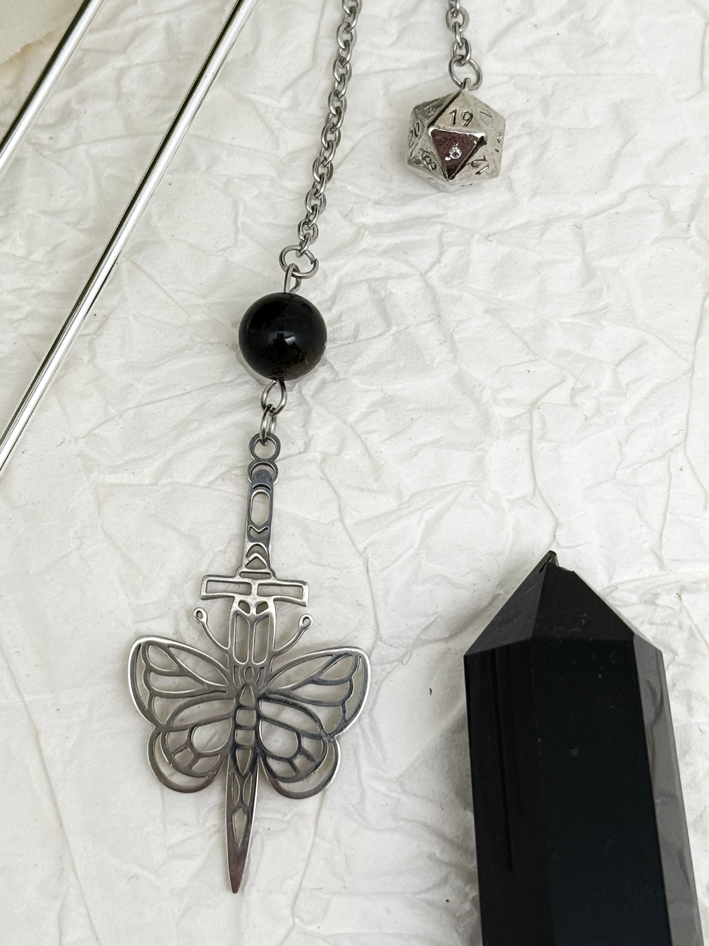 Haarnadeln mit DnD Fighter | Gold und Silber