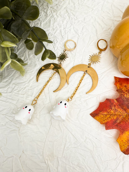 Ghost dancing with the moon - Ohrringe | Gold & Silber | Edelstahl