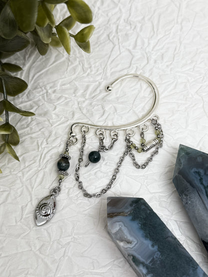 Ohrhaken EINZELN | Ohrmanschette Witchy Forrest | Ohrringe ohne Ohrlöcher