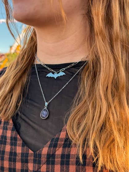 Eternal Night Kette mit Amethyst | Gold & Silber | Edelstahl