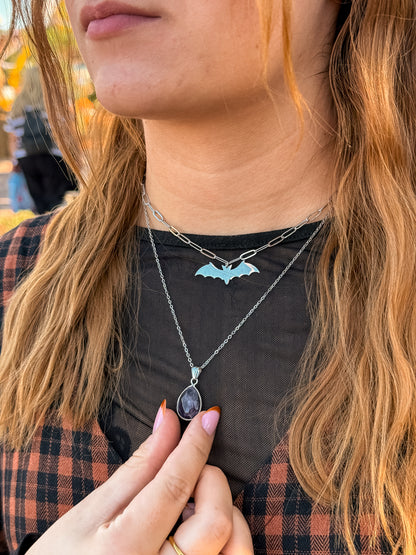 Eternal Night Kette mit Amethyst | Gold & Silber | Edelstahl