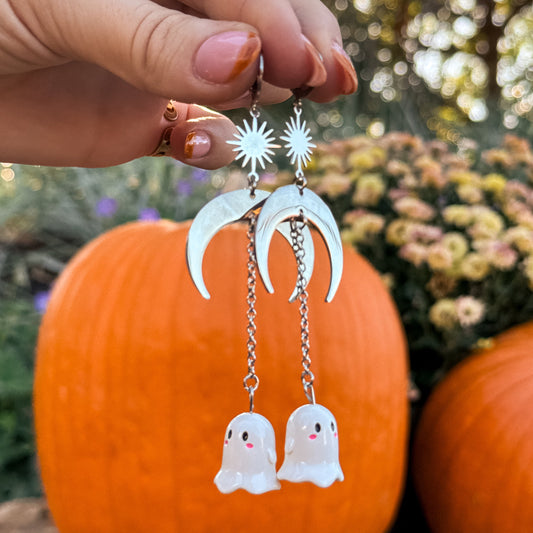 Ghost dancing with the moon - Ohrringe | Gold & Silber | Edelstahl