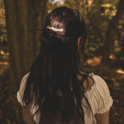 Haarkämme mit verschiedenen Edelsteinen - Haarschmuck | Silber