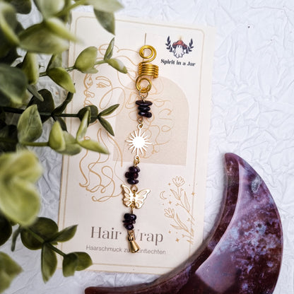 Hair Wrap Indian Dreams | Dreadschmuck | Granat